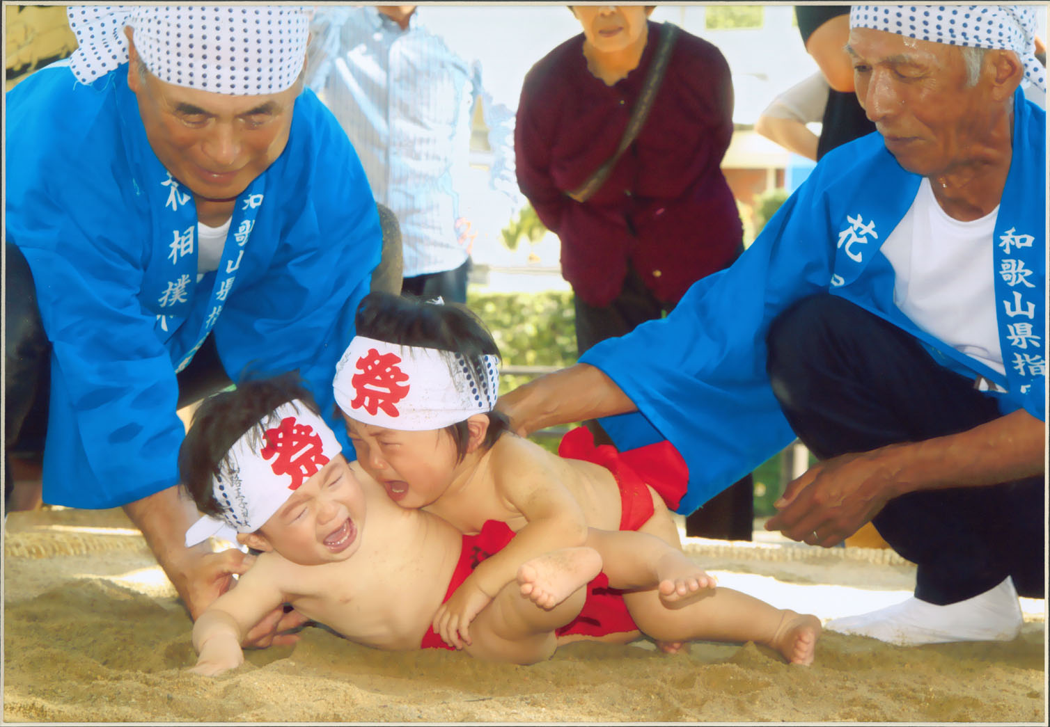 泣き相撲に参加しませんか？／山路王子神社（海南市下津町）