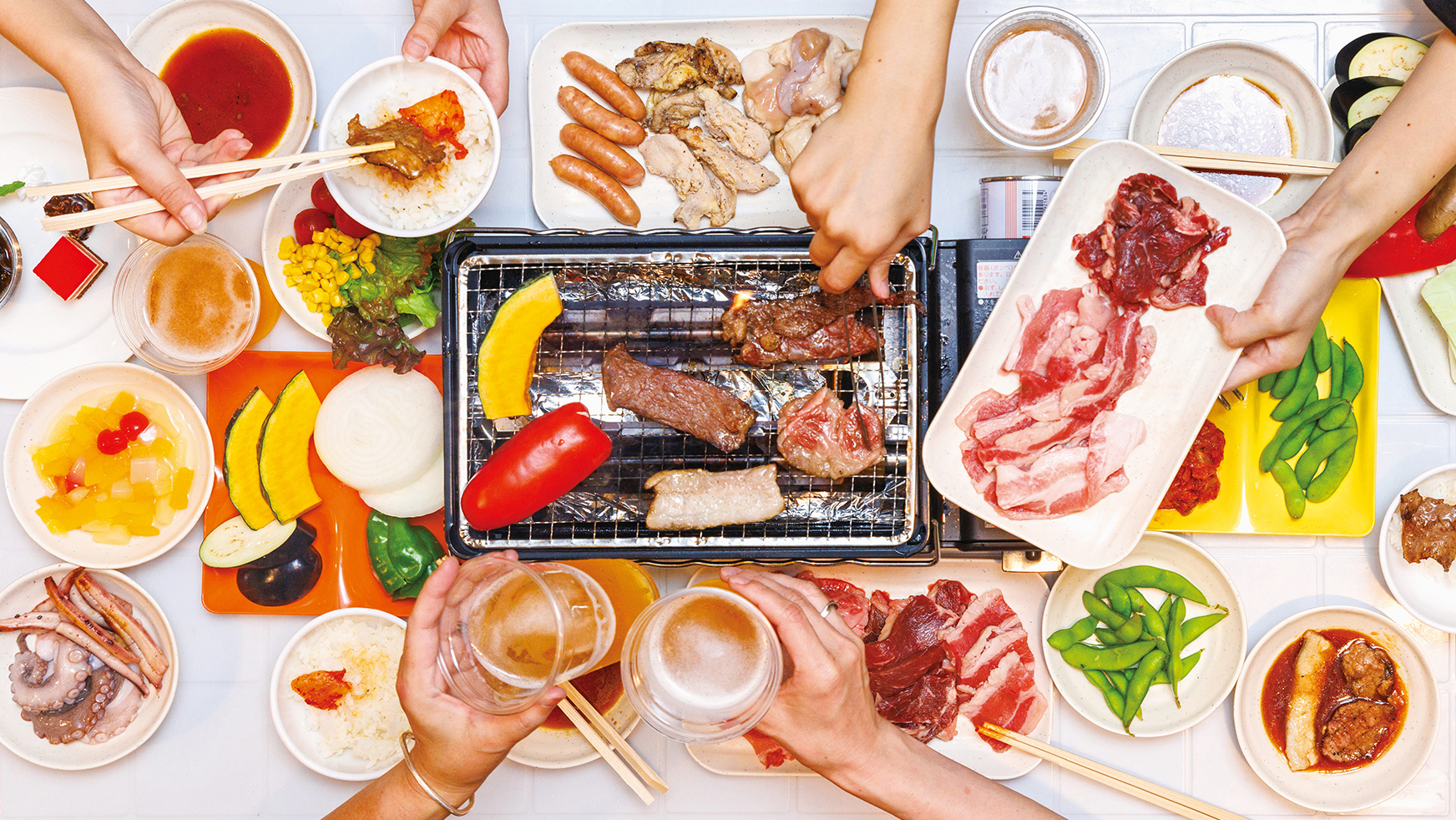 マスターズドリーム&ザ・プレミアム・モルツ2種類が飲み放題・焼肉食べ放題! 屋上ビアガーデン『ビアテラスマルシェ』が2024年6月14日(金)から開催!