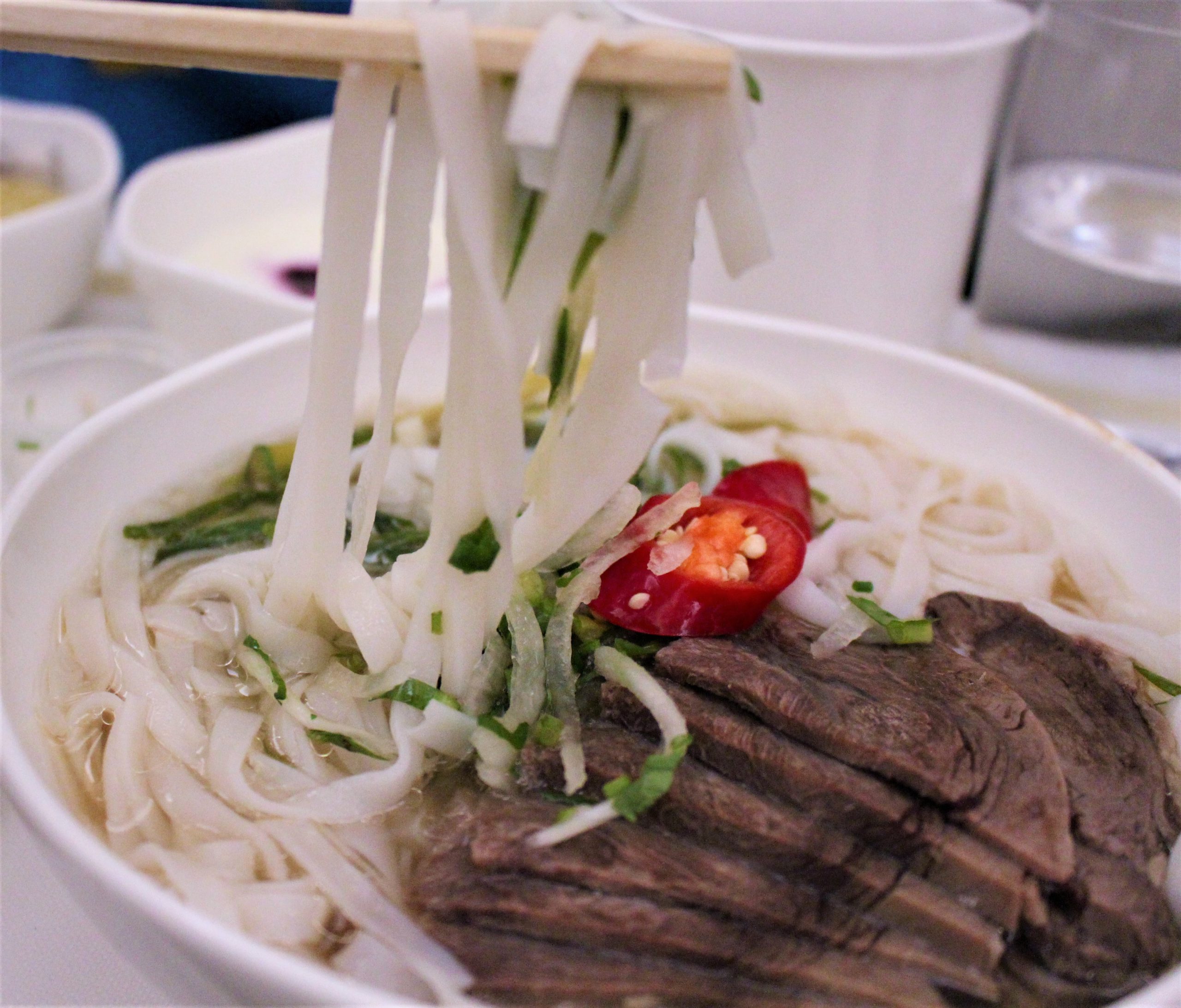 ベトナム航空ビジネスクラスの料理 後編