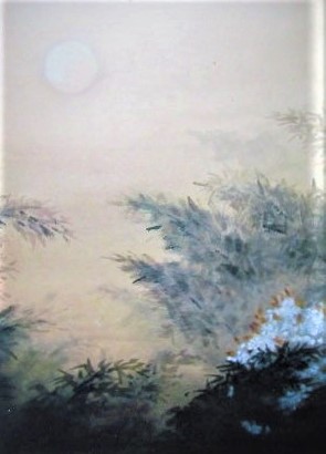 片男波公園〈万葉館〉企画展「万葉水墨画展」開催